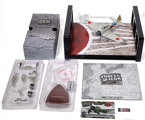 Zero A6M2b Model 21, Aircraft Carrier Hiryu 1941, 1:72 Forces of Valor - Picture 9 of 10