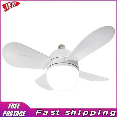 48W Ceiling Fan Light 15.75 Inch 4 Blades Chandelier Ceiling Fan Quiet DC Motor