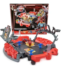 Bakugan Battle Arena Playset with Exclusive Spinning Dragonoid Toy