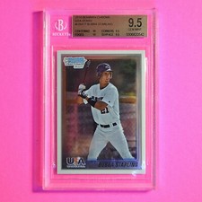 2010 Bowman Chrome USA Stars Bubba Starling #USA-17 BGS 9.5 GEM MINT, w two 10s