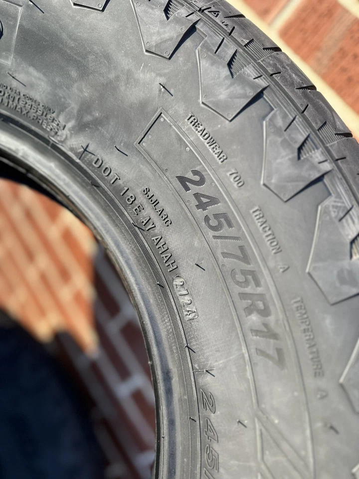 Set of 4 New 245/75R17 Nexen Roadian HTX2 RH51 - 112S - 11/32 - Image 3 of 4