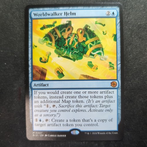 Worldwalker Helm OTJ Big Score (MTG) eBay