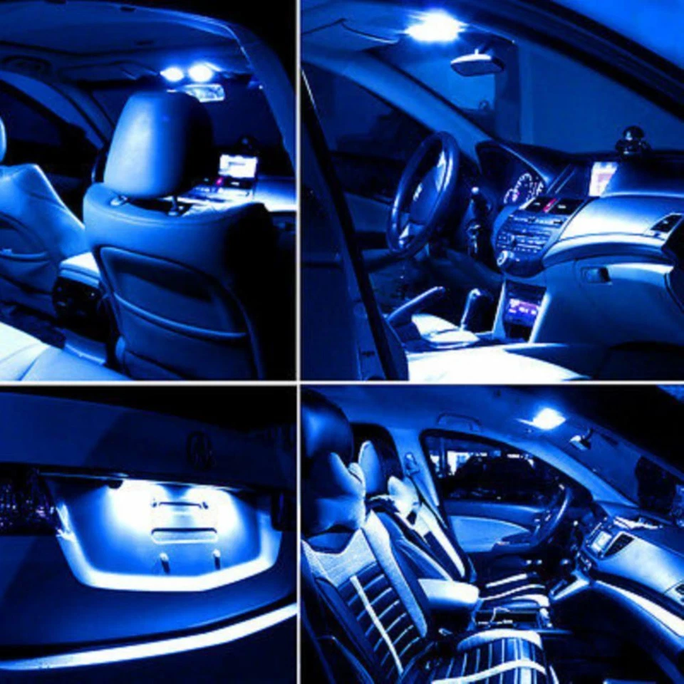 20X Ultra Blue T10 W5W 194 158 LED Cluster Gauge Dash Lights Bulb Lamp For Chevy - Image 4 of 4