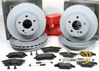 Zimmermann Bremsen Set Ø 300 Mm + Ø 296 Mm Vorne Hinten FüR Mercedes Vito [W639]
