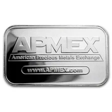 Ampex one troy oz  silver bar