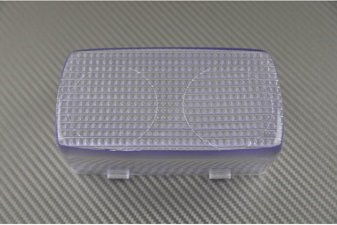 Cache feu de berme transparent YAMAHA FZR 400 750 1000 en polycarbonate