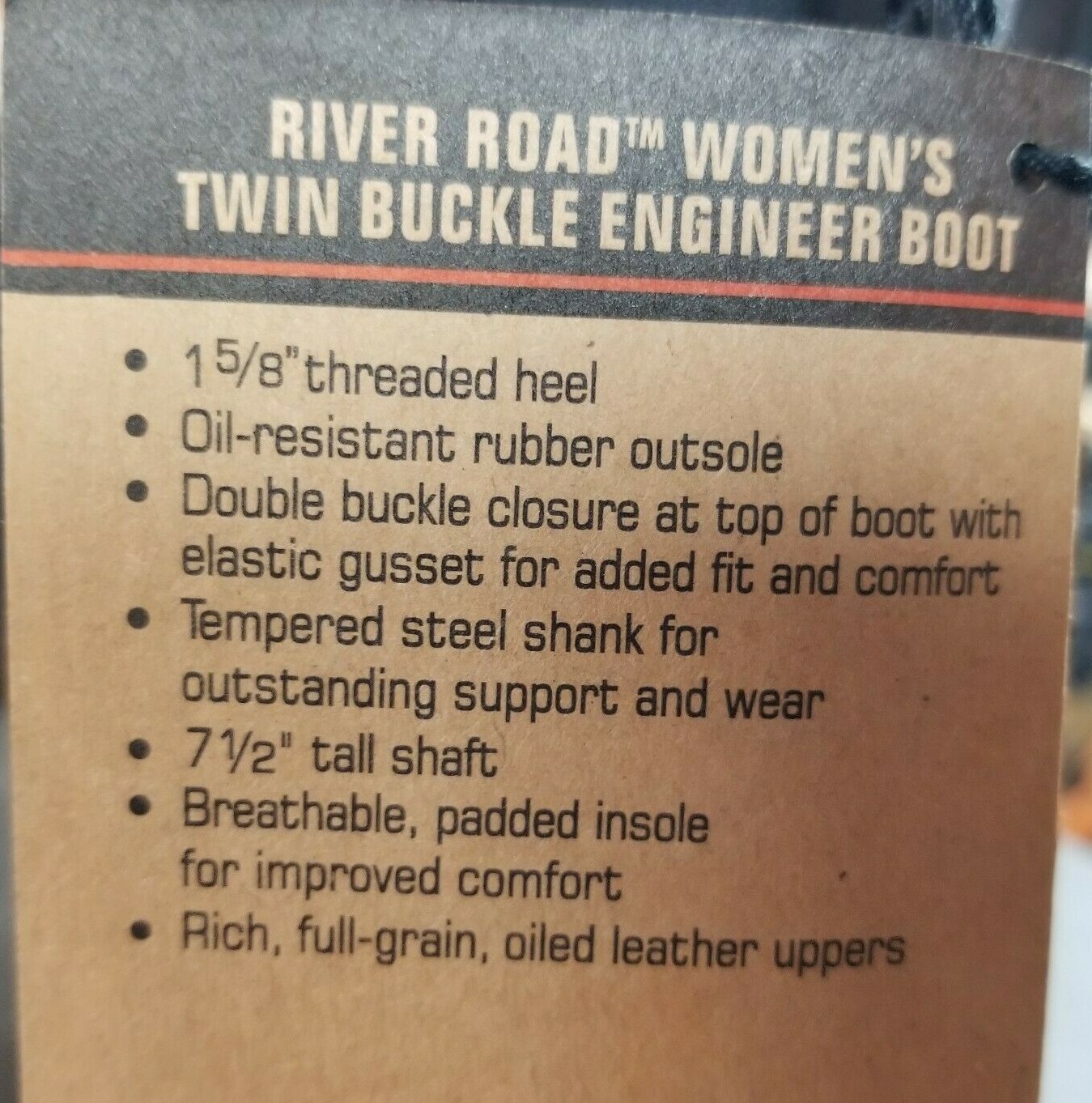 Number Nine Engineer Boot River Road Women 9