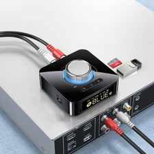 Bluetooth Transmitter & Receiver Wireless Adapter For speakers TV PC headphones