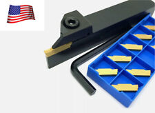 MGERH2020-2 Lathe Turning Tool holder + 2MM CNC cutting carbide insert USA