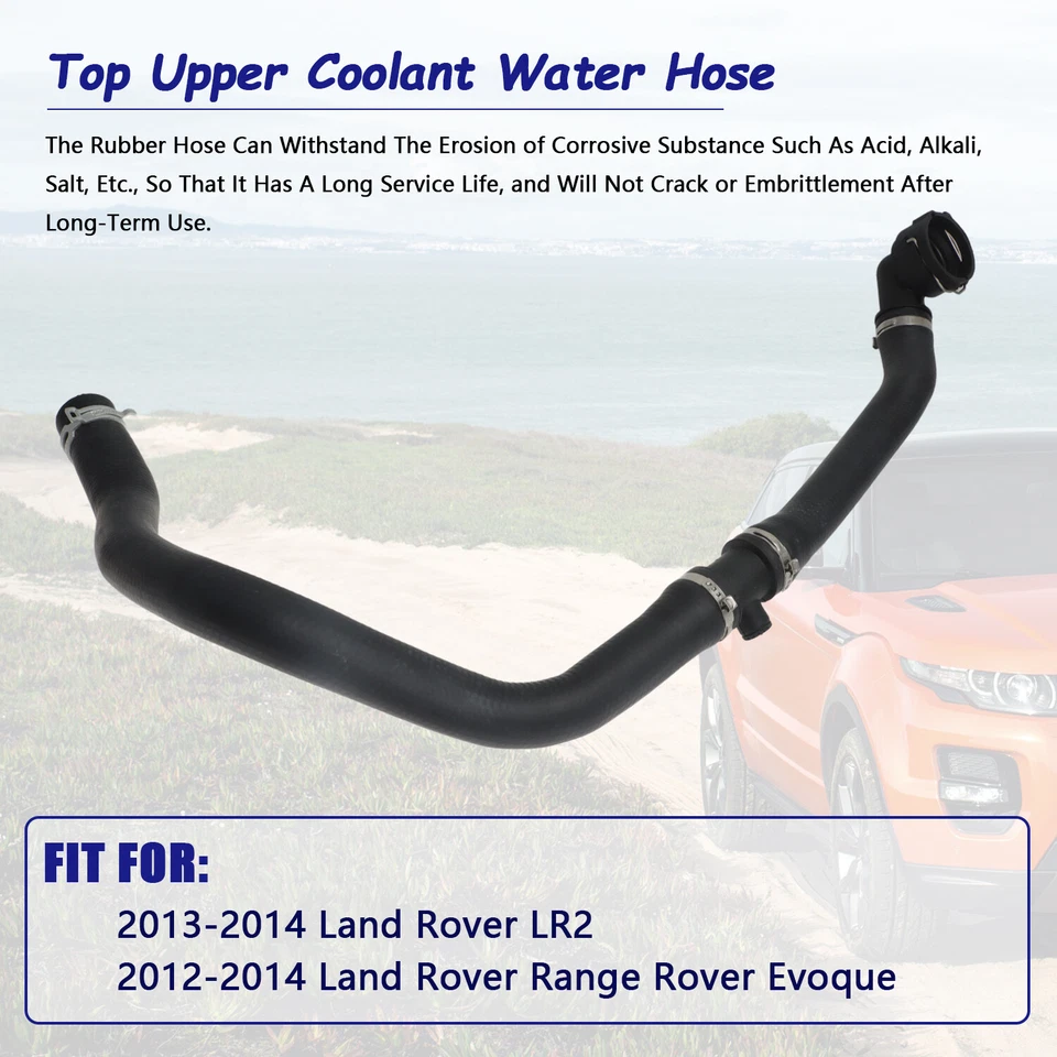 Tubo de manguera de refrigerante de radiador superior para Land Rover LR2 2013-2014 Range Rover Evoque Foto 3 de 4