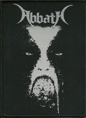 ABBATH-RAVENS- WOVEN PATCH-BLACK-METAL - Picture 1 of 1