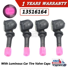 4pcs TIRE PRESSURE SENSOR TPMS FOR GM Chevy GMC Buick Cadillac 13598772 13516164