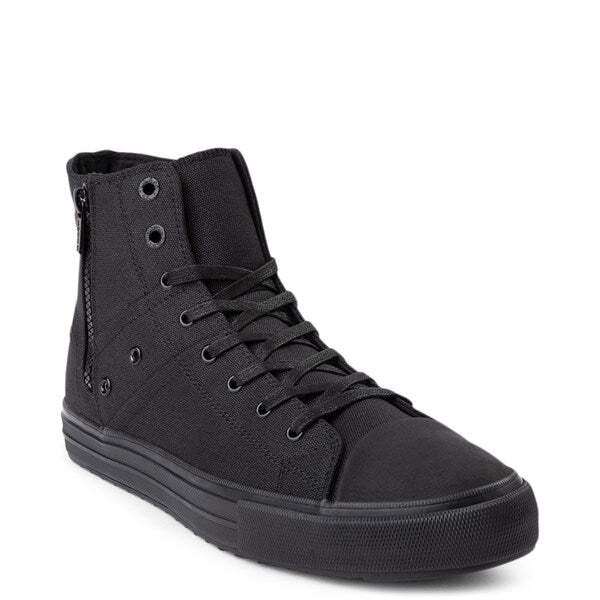 Levi\'s Black High Top Sneakers 10.5 Streetwear Skate Normcore Casual 3994 Levi main image 4