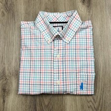 Johnnie O Long Sleeve Performance Button Up Shirt Mens Sz Xtra Large Multicolor