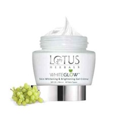 Lotus Herbals WhiteGlow Skin Whitening  Brightening Gel Face Cream with SPF 25