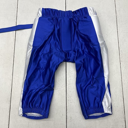 Champro Blue Football Pants Blocker Traditional Poly/Spandex Mens Size Small - Afbeelding 6 van 6