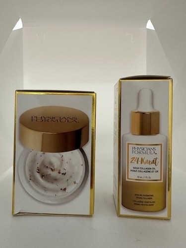 2x Physicians Formula 24-Karat Gold Oil Huile, Moisturizer Hydratant NEW - Picture 2 of 4