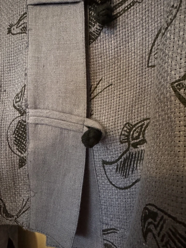 СТАВКИ на CanvasBackS 2шт куртка + юбка размер M льняной восточный - Изображение 3 из 4