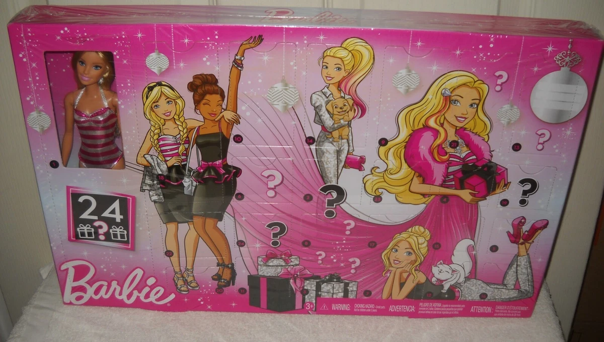 Barbie Poupée Et Mode Advent Calendrier 24 Vêtements Accessoire Surprises  2023