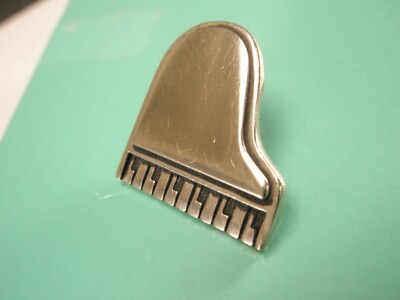 Grand Piano Musical Instrument Vintage Tie Tack Lapel Pin steinway fazioli w69