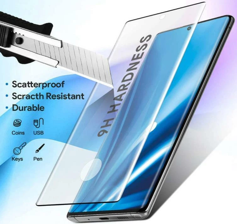 HD Tempered Glass Full Screen Protector For Samsung Galaxy Note 20 /N20 Ultra - Image 4 of 4