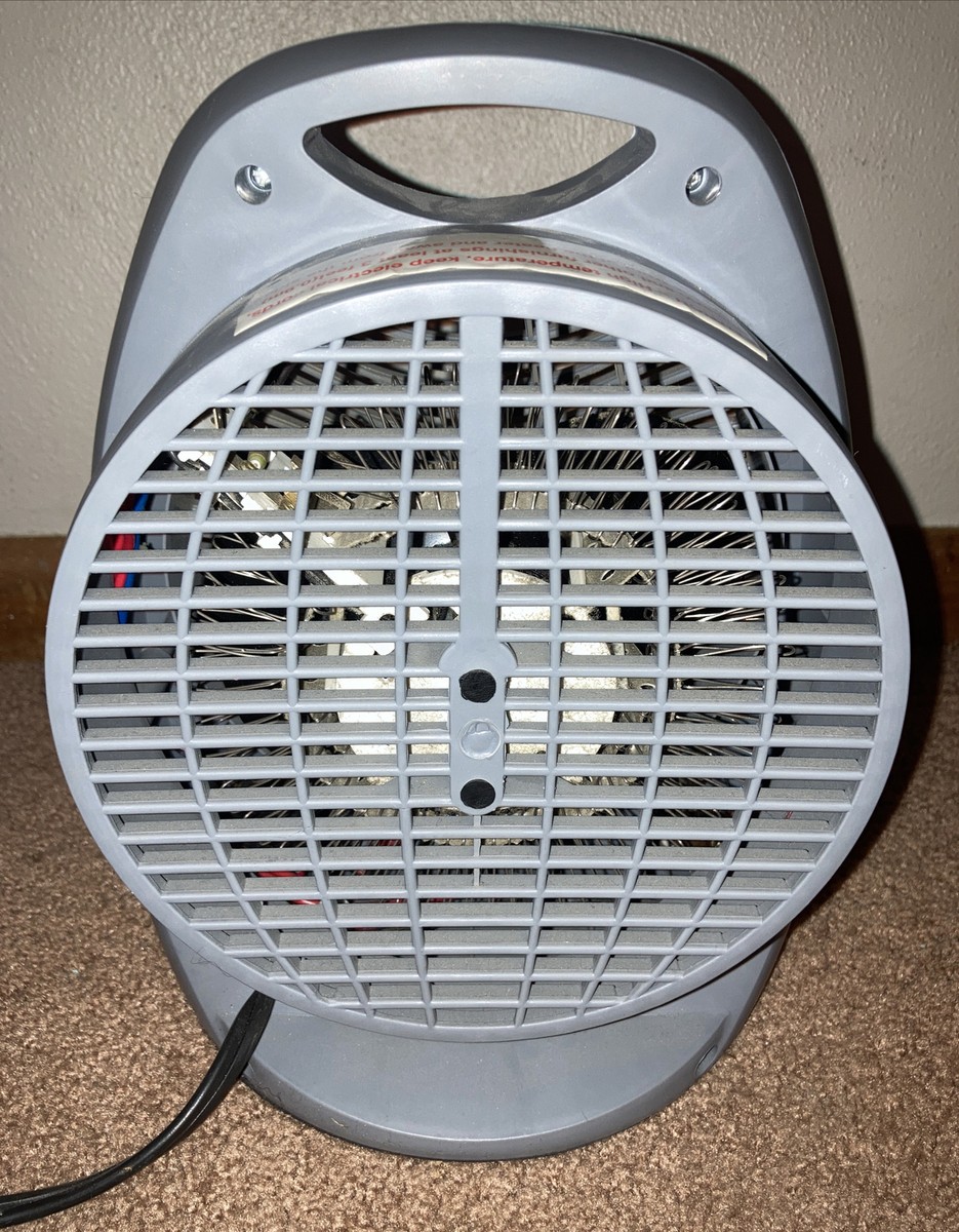 Personal Space Heater Fan Portable Small Plastic Electric 7 Settings  CRACKED | eBay
