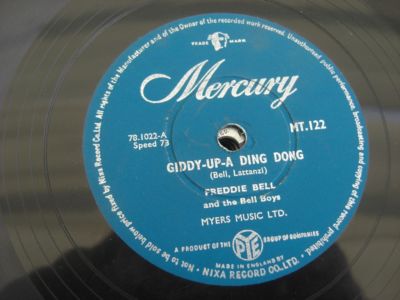 (S8708) Freddie Bell - Giddy up a Ding dong - I Said it and i`m Glad