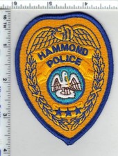 Hammond Police (Louisiana) Cap/Hat Patch - new from the 1980's