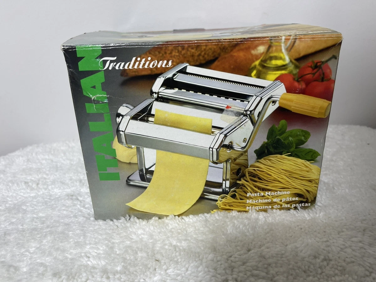 Italian Traditions Heavy Duty Pasta Maker Machine Roller