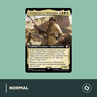 MTG | Preston Garvey, Minuteman | FALLOUT | NM | EN | EXTENDED ART