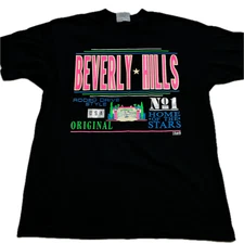 Vintage Beverly Hills Rodeo Drive T Shirt Single Stitch 90s Tourist XL USA Made