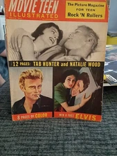 Movie Teen Illustrated, Summer 1957, James Dean, Natalie Wood, Brando, Liz Tayl