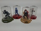 GI JOE Domez Lot Of 4-Mini Figures In Plastic Domes Collectible 2020Manufactured