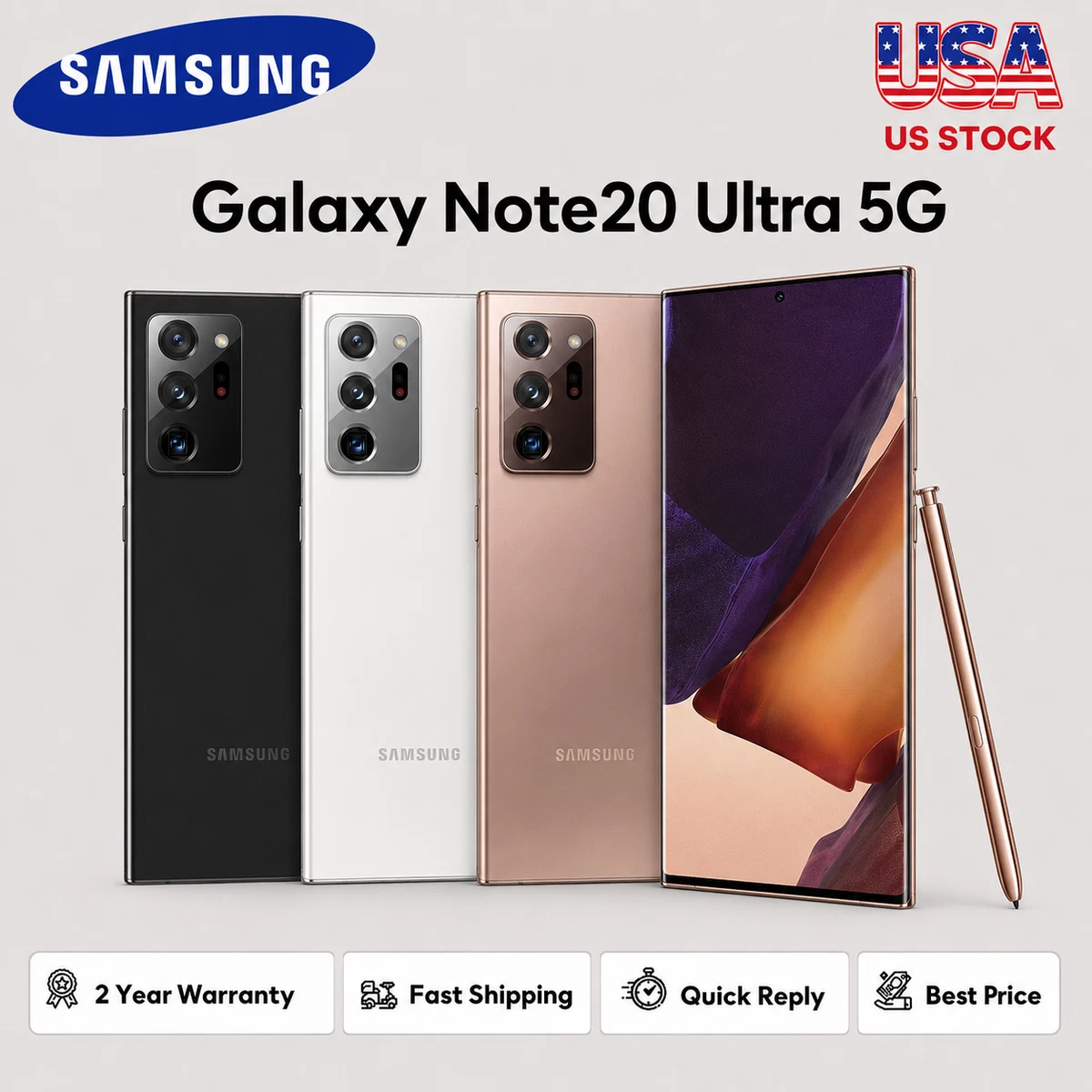 Las mejores ofertas en Samsung Galaxy Note20 Ultra 5G | eBay