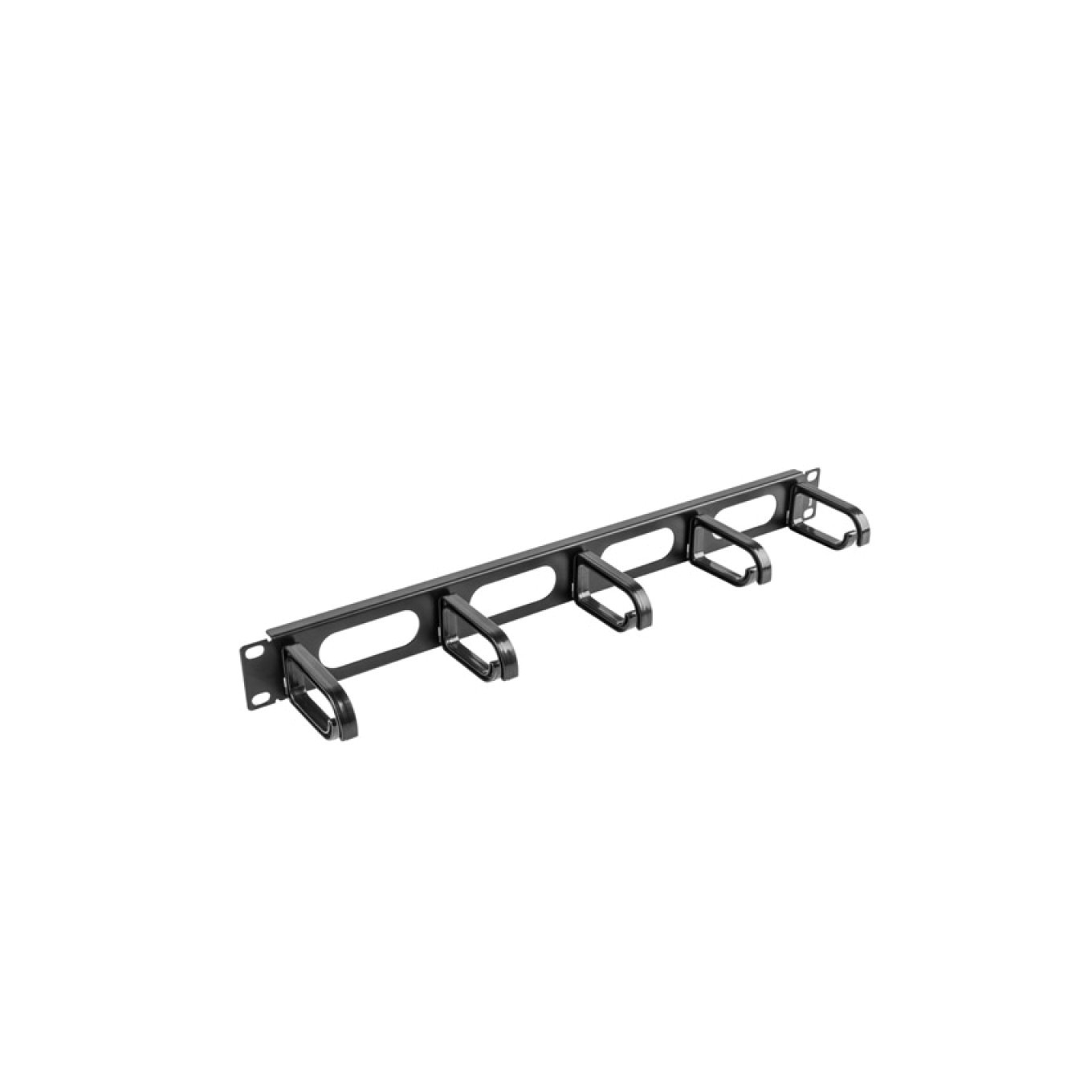 Lanberg Nero Organizer Cavi Ak-1205-B Pane Di Gestione 1U - Immagine 3