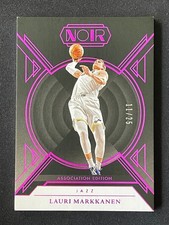 Lauri Markkanen 2024-25 Panini Noir Association Edition Purple /25 #17