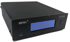 BRIK Audio Internet Radio Modular Hi-Fi Component WiFi FM Black w/ Power Supply