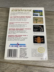 The Magic Of Scheherazade (Nintendo NES) CIB No Map