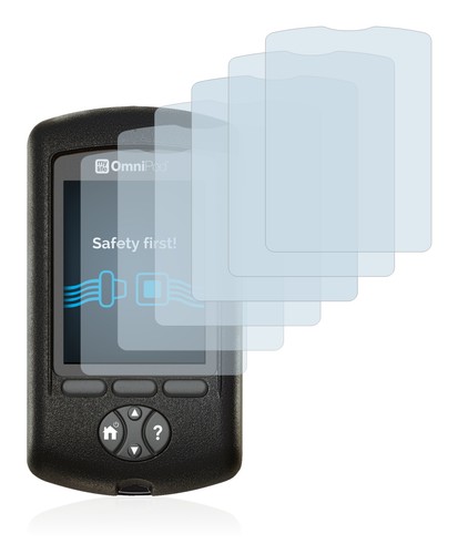 6x Folie für Mylife Omnipod Schutzfolie Displayschutz Display Schutz Klar - Bild 2 von 11