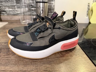 Original Nike Air Max Gr.40 (39) Neuwertig Olivgrün-schwarz-weiß-pink