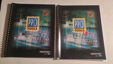 Lot of 2 Pro Tools Guide Books. 1. Digirack Plug-Ins 2. System Installation.
