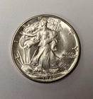 1943 Walking Liberty Silver Half Dollar BU UNC