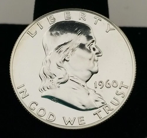 1960-P Franklin Proof Half Dollar BU #21428