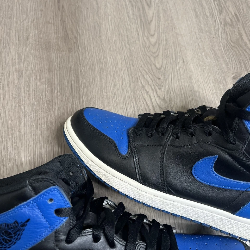 Size 10.5 - Nike Air Jordan 1 Retro High OG Royal 2017 - 555088-007 - Image 4 of 4