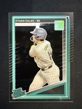 2025 Donruss Baseball Ethan Salas Clearly Rated Prospect #199 San Diego