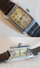 TRES RARE - Montre Reverso ARIS ARTHUR ISRAEL 1920/30 révisée LSA26ITE004