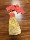 Vintage 1976 Barbie #9580 Daisy Dress Best buy  Daisy Print  * No Button