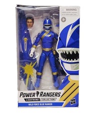 Power Rangers Lightning Collection Wild Force Blue Ranger NEW Sealed Hasbro 2022