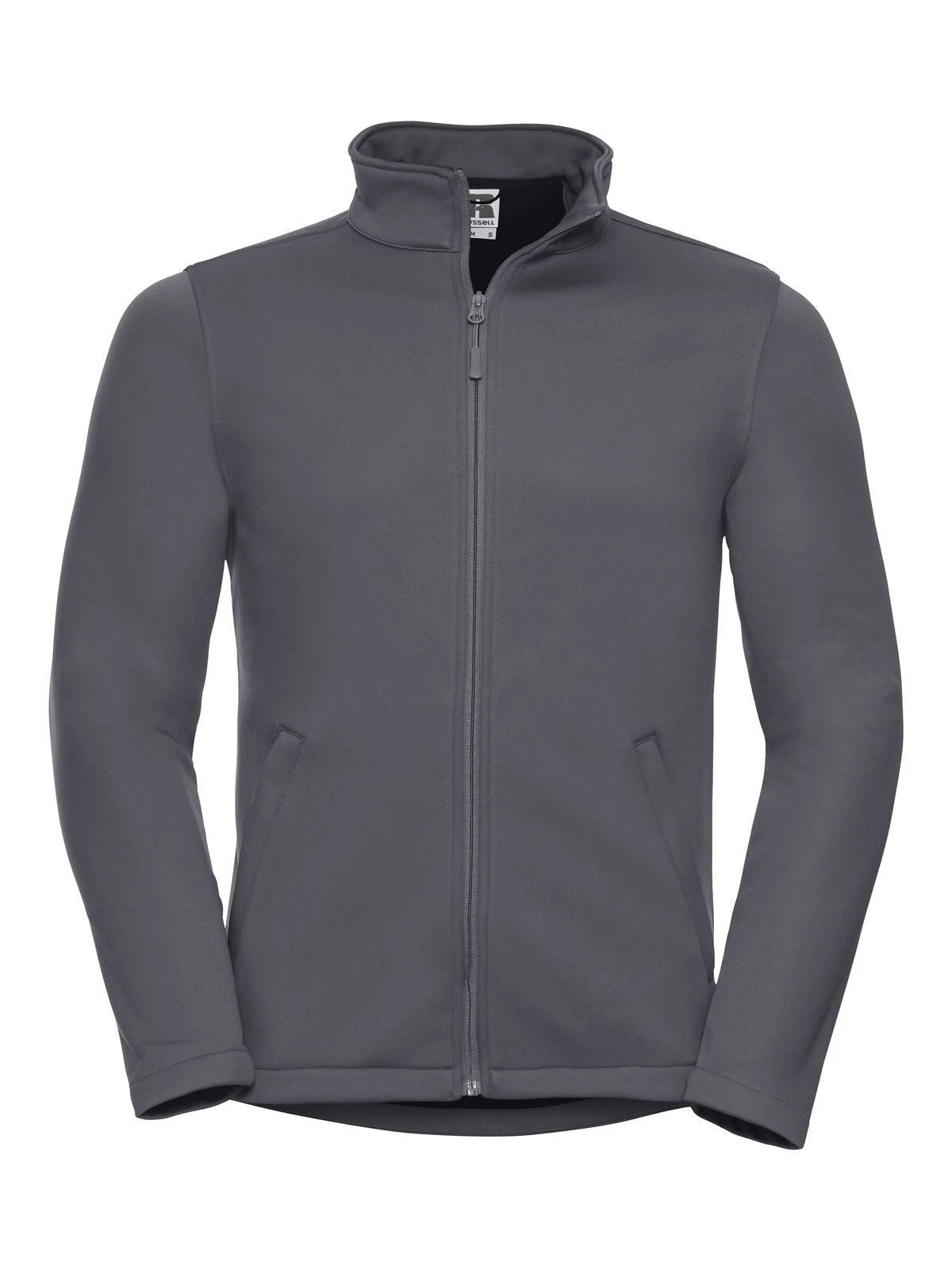 RUSSELL SMART SOFTSHELL JACKET JACKET for men in microfleece GREY