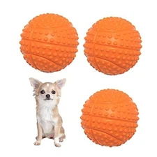 Dog Squeaky Toys Squeaky Balls for Small Dogs, Fetch Balls Small squeaky balls